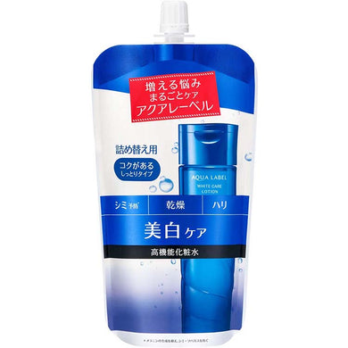 Shiseido AQUALABEL White Care Lotion RM Refill 180ml (Quasi-drug) Japan Whitening Rich Moisture Skin Care