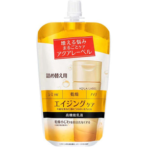 Shiseido AQUALABEL Bouncing Care Milk Refill 117ml (Quasi-drug) Japan Anti-aging Beauty Skin Care
