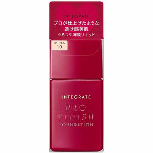 Shiseido Integrate Profinish Liquid Ocher 10 Slightly Brighter Skin Color SPF30 PA+++ Foundation 30ml