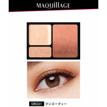 将图片加载到图库查看器，Shiseido MAQuillAGE Dramatic Styling Eyes S OR331 Mango Tea 4g
