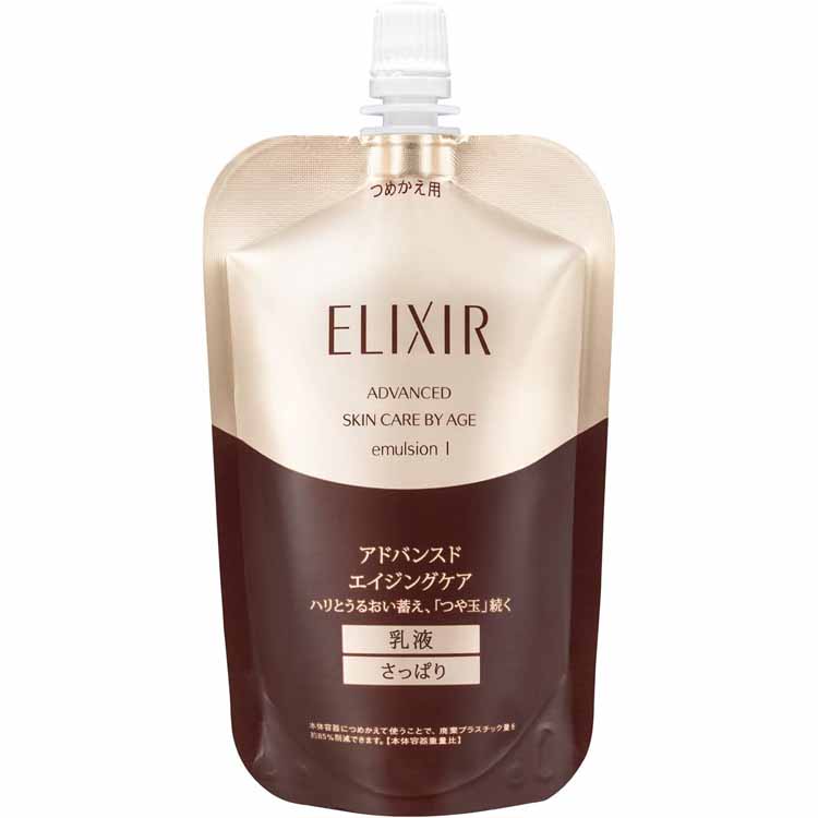 Shiseido Elixir Advanced Emulsion T 1 (Refill) Milky Lotion (refreshing) 110ml