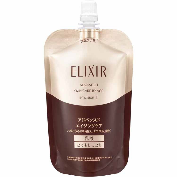 Shiseido Elixir Advanced Emulsion T 3 (Refill) Milky Lotion (Very Moist) 110g