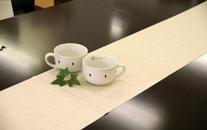 [Made in Japan]  DECOOR Interior Cloth Table Runner Natural Sand (Brown)