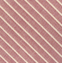 Laden Sie das Bild in den Galerie-Viewer, [Made in Japan]  DECOOR Interior Cloth Table Runner Natural Stripe Red
