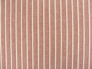 [Made in Japan]  DECOOR Interior Cloth Table Runner Natural Stripe Red