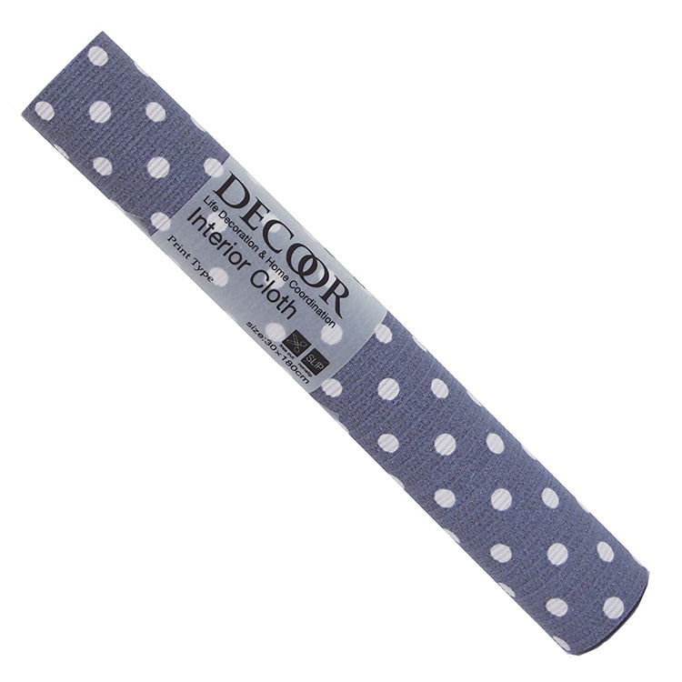 [Made in Japan]  DECOOR Interior Cloth Table Runner Point Dots Blue