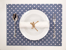 Load image into Gallery viewer, [Made in Japan]  DECOOR Interior Cloth Table Runner Point Dots Blue
