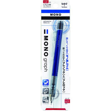 Muat gambar ke penampil Galeri, Tombow Pencil Mechanical Pencil mono Graph 0.5 Blue
