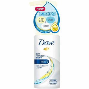 Dove 3-in-1 Foam Cleanser that can Remove Makeup 135ml Facial Wash
