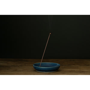 Kayuragi Incense & Mini Ceramic Holder - Mikan Orange 40 Sticks