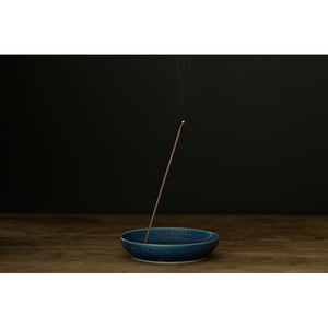 Kayuragi Incense & Mini Ceramic Holder Mixed Set - Aloeswood, Cherry Blossom, Sandalwood 45 Sticks