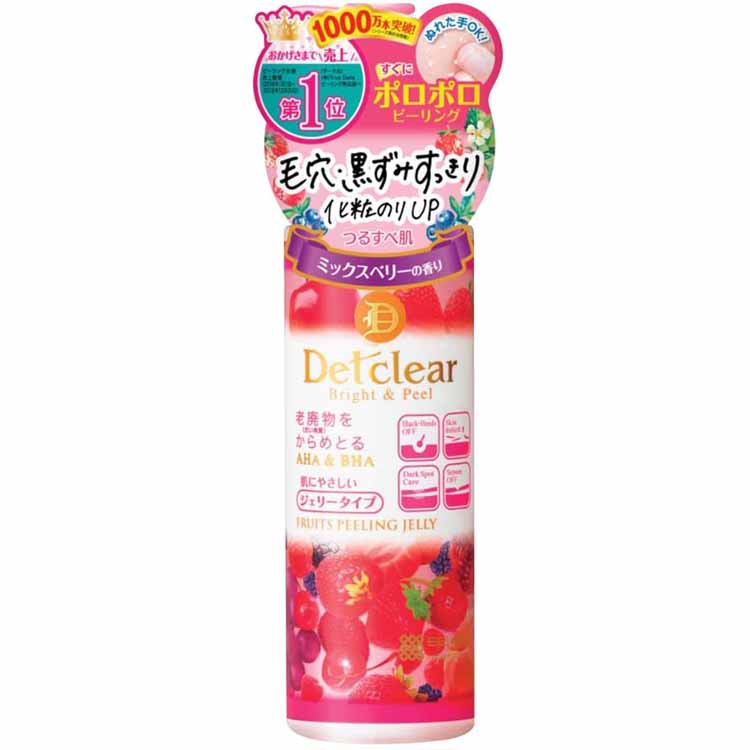 DET Clear Bright & Peel Peeling Jelly Mixed Berry Fragrance 180ml