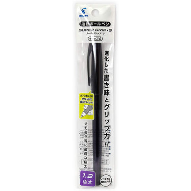 Oil-based Ballpoint Pen Super Grip G Cap-style  1.2mm Very Thick