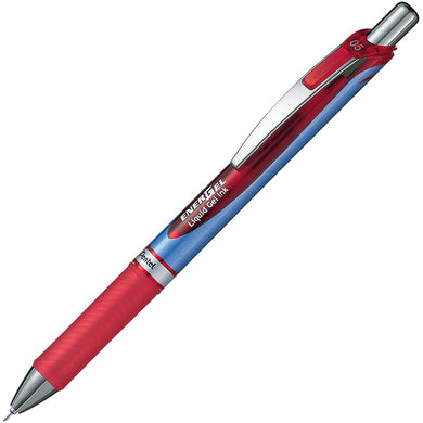 Pentel Gel Ink Ballpen Nock-style ENERGEL 0.5mm Red Ink 