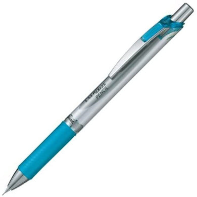 Pentel  Pack Included Mechanical Pencil ENERGELSharp 0.5mm Sky Blue Shaft