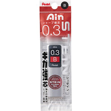 Muat gambar ke penampil Galeri, Pentel  Pack Included Mechanical Pencil Replacement Core Ain Replacement Core STEIN 0.3mm B 
