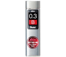 Muat gambar ke penampil Galeri, Pentel  Pack Included Mechanical Pencil Replacement Core Ain Replacement Core STEIN 0.3mm B 
