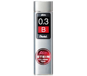 Pentel  Pack Included Mechanical Pencil Replacement Core Ain Replacement Core STEIN 0.3mm B 