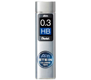 Pentel  Pack Included Mechanical Pencil Replacement Core Ain Replacement Core STEIN 0.3mm HB