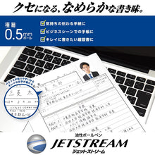 将图片加载到图库查看器，Mitsubishi Pencil 3-color Ballpen Jet Stream 0.5mm
