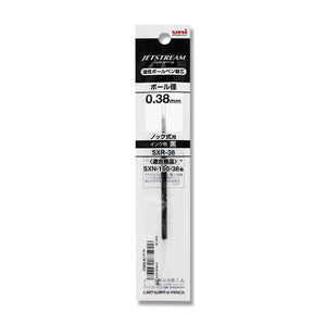 Mitsubishi Pencil Oil-based Ballpoint Pen Replacement Core 0.38mm Red Jet Stream Use SXN-150 Use