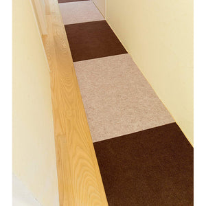 Absorption Pita Mat Loop Wide Type 90 ?~ 180cm Brown (Carpet for Home & Pets)