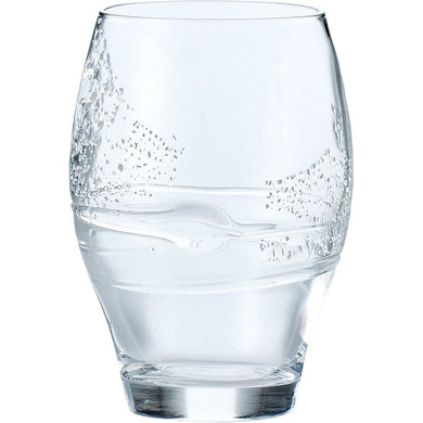 Toyo Sasaki Glass Shochu Glass  Shochu Pastime Silver Tumbler  Glass  Approx. 360ml HG502-14S