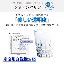 Load image into Gallery viewer, Toyo Sasaki Glass Rock Glass  Authentic Shochu Pastime Made in Japan Dishwasher Safe Approx. 300ml P-33133-JAN-P
