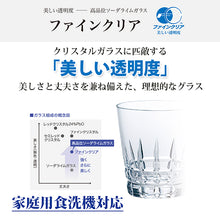Laden Sie das Bild in den Galerie-Viewer, Toyo Sasaki Glass Rock Glass  Authentic Shochu Pastime Made in Japan Dishwasher Safe Approx. 300ml P-33133-JAN-P
