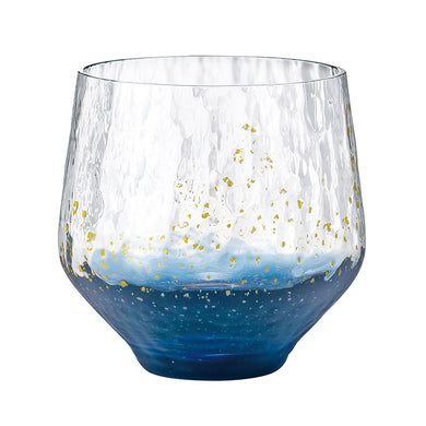 Toyo Sasaki Glass Free Glass  Edo Glass Yachiyogama Kiln Blue Approx. 260ml 10391