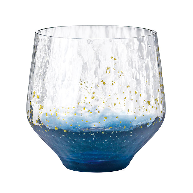 Toyo Sasaki Glass Free Glass  Edo Glass Yachiyogama Kiln Blue Approx. 260ml 10391