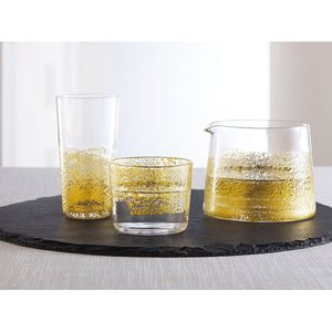 Toyo Sasaki Glass  Glass  Edo Glass Gold Glass Cold Sake Cup Set Made in Japan Approx. 100ml G641-T82 2-pieces