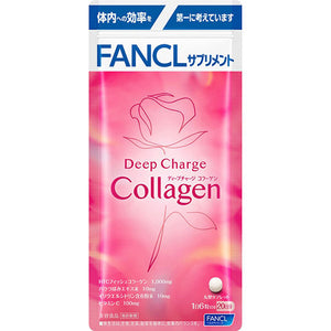 Deep Charge Collagen N 20 Days Quantity 120 Pills Japan Beauty Anti-aging Youthful Health Supplement
