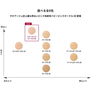 Shiseido MAQuillAGE Dramatic Powdery EX Refill Foundation Pink Ocher 10 Slightly Brighter than Reddish 9.3g