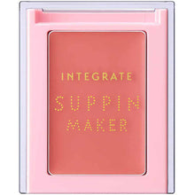 Muat gambar ke penampil Galeri, Shiseido Integrate Suppin Maker Cheek &amp; Lip BE321 Nudie Peach 4g
