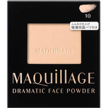 将图片加载到图库查看器，Shiseido MAQuillAGE Dramatic Face Powder 10 Refill Foggy Pink 8g
