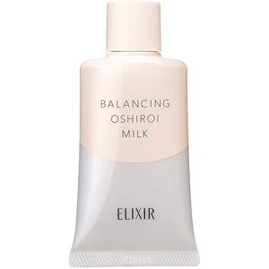 Elixir Oshiroi Balancing White Milk C Emulsion SPF50 + PA ++++ 35g, Brightening Radiant Skincare Sunscreen