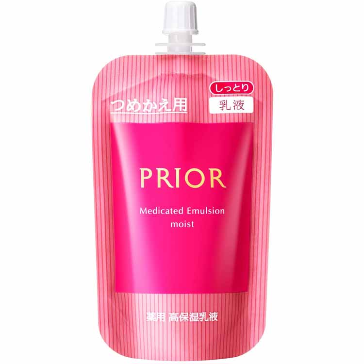 Shiseido Prior Medicated High Moisturizing Emulsion (Moist) (Refill) 100ml Milky Lotion