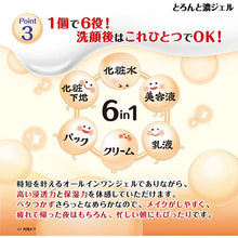 将图片加载到图库查看器，Nameraka Honpo All-in-One Glazed Concentrated Gel Extra Moisturizing Bouncy Skin Care Refill 100g
