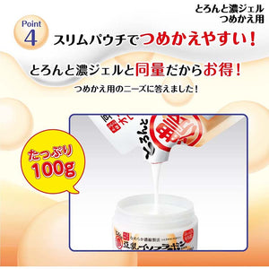 Nameraka Honpo All-in-One Glazed Concentrated Gel Extra Moisturizing Bouncy Skin Care Refill 100g