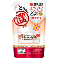 Nameraka Honpo All-in-One Glazed Concentrated Gel Extra Moisturizing Bouncy Skin Care Refill 100g