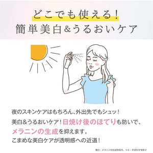 Nameraka Honpo Fermented Soy remedy Whitening Pure White Mist Toner 120ml Beauty Skincare Lotion