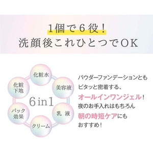 Nameraka Honpo Glazed Concentrated All-in-One Gel remedy Whitening N 100g High Concentration Arbutin