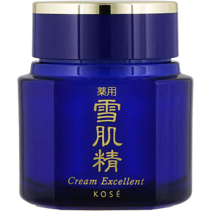 Kose Medicated Sekkisei Cream Excellent 50g Japan Rich Moisturizing Whitening Beauty Skincare