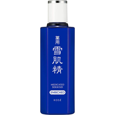 Kose Medicated Sekkisei Enrich 200ml Japan Moisturizing Whitening Herbal Beauty Skincare