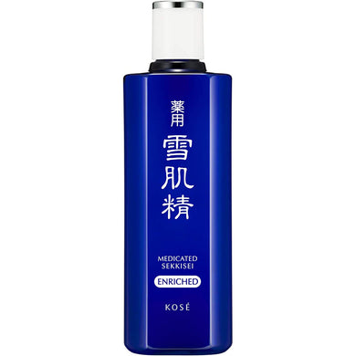 Kose Medicated Sekkisei Enrich Big Size 360ml Japan Moisturizing Whitening Herbal Beauty Skincare