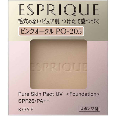 Pure Skin Pact UV PO-205 Pink Ocher 9.3g