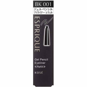 Gel Pencil Eyeliner Refill BK001 Black 0.1g