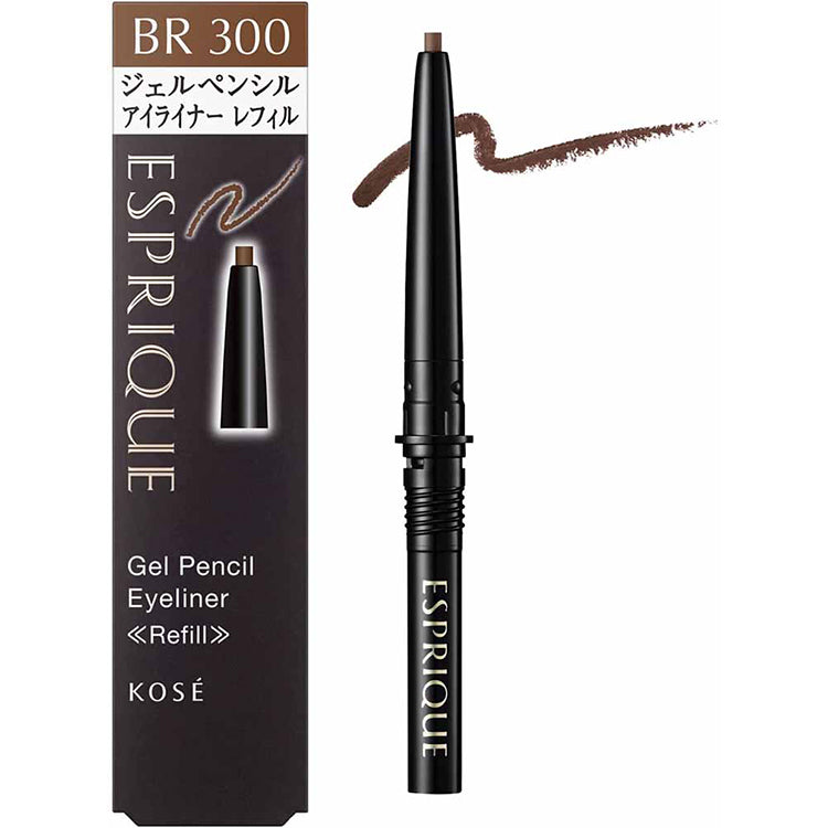 Gel Pencil Eyeliner Refill BR300 Brown 0.1g