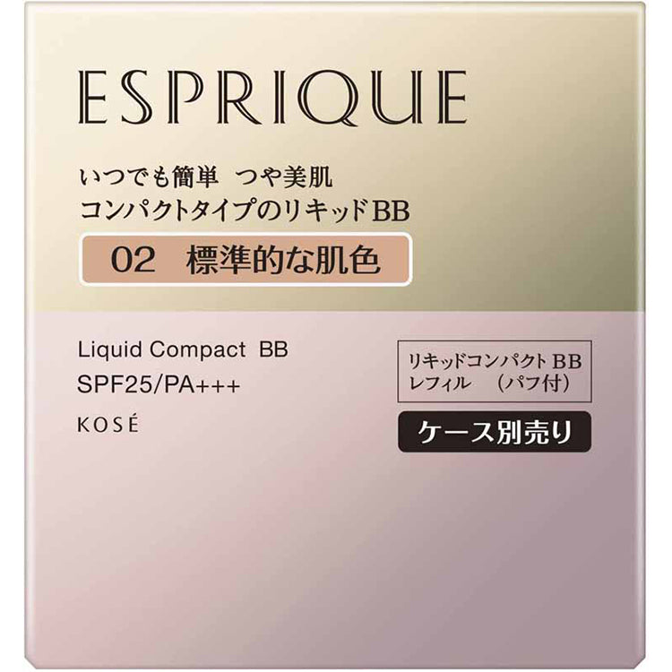 Liquid Compact BB 02 Standard Skin Color Refill SPF25 PA+++ 13g